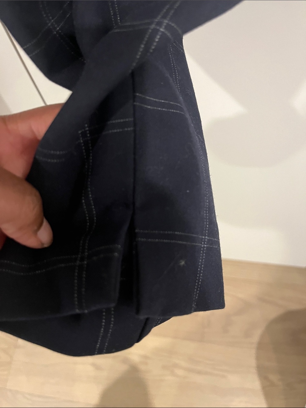 Dynamite Dark Navy Pinstripe Pants - Picture 5 of 6